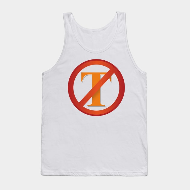 No Trump Tank Top by ScottyWalters